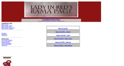 Desktop Screenshot of ladyinred.net